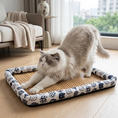 Tapis rafraichissant Chat élégant