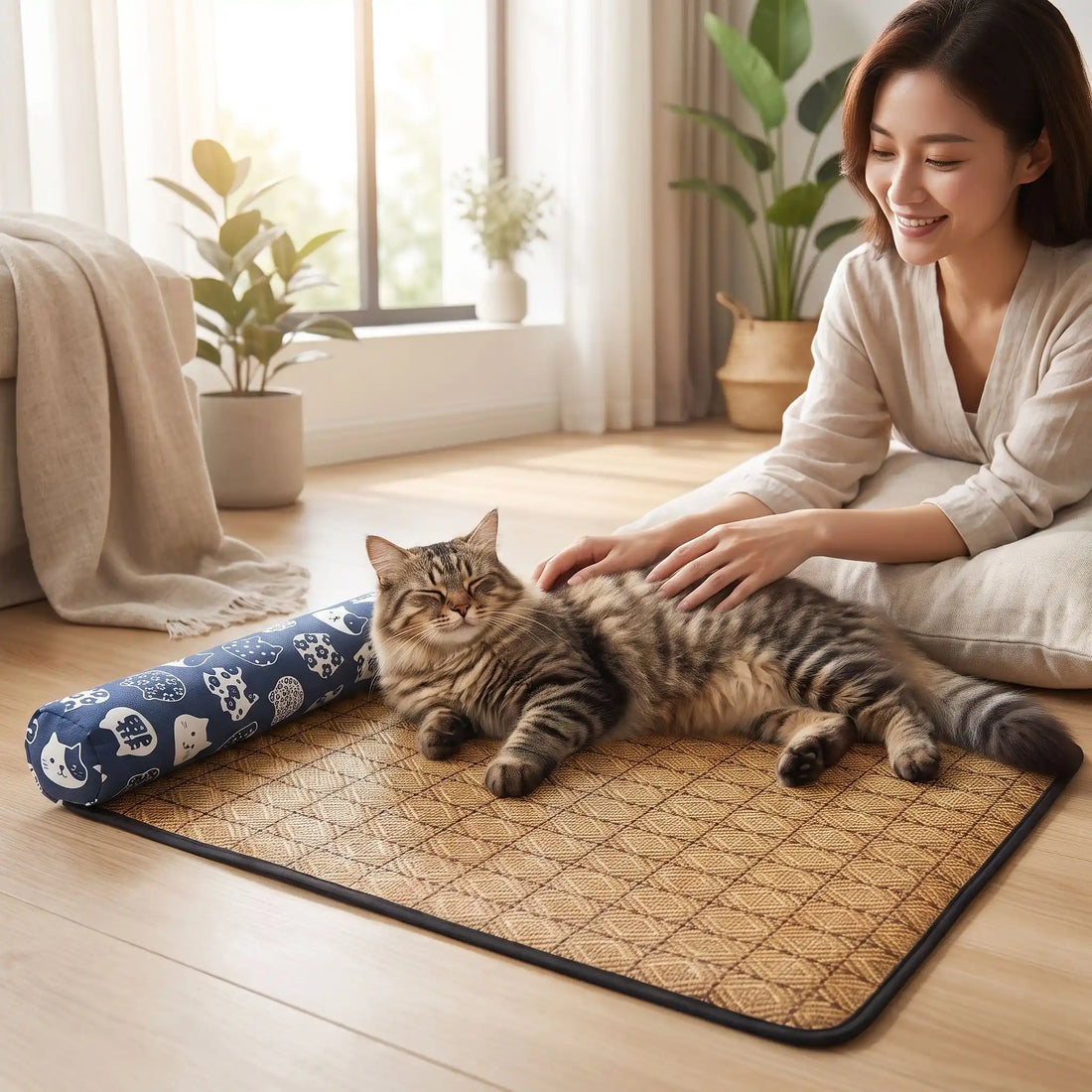 Tapis rafraichissant Chat
