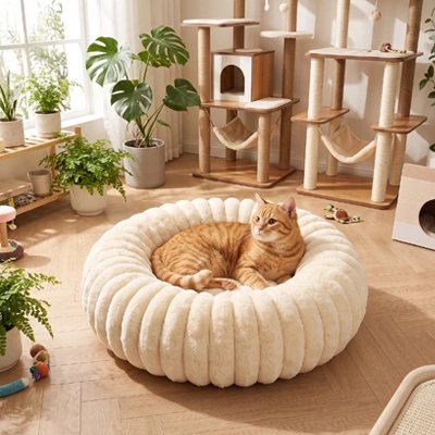 Coussin Chat allongé