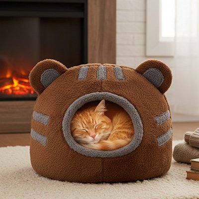 Niche pour Chat auto chauffant